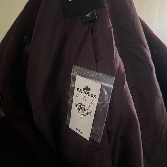 Express Deep Purple Jacket - Picture 6 of 7